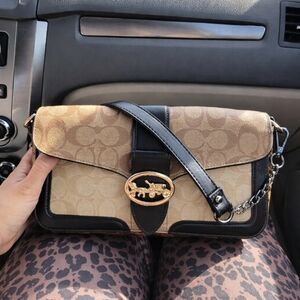 Coach Georgie Shoulder Bag. 